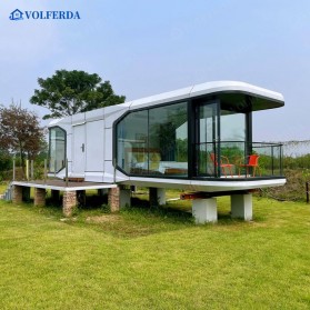 VOLFERDA E7  with 2 beds and 1 baclony, Space capsule house